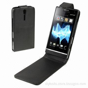 High Quality Leather Case for Sony Xperia S/LT26i